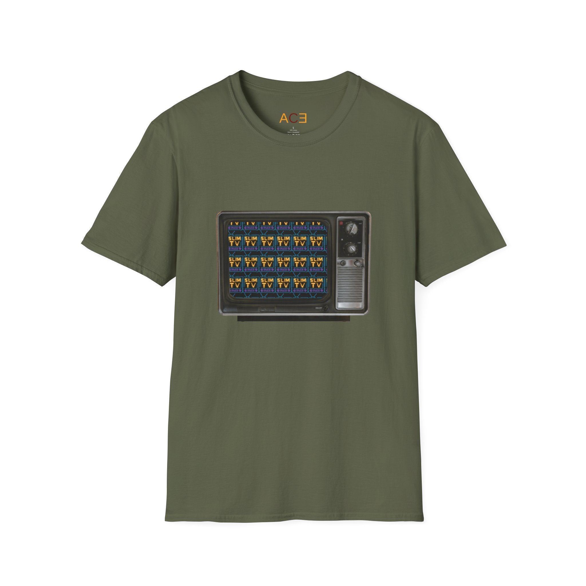 Slim TV Retro Graphic Unisex T-Shirt