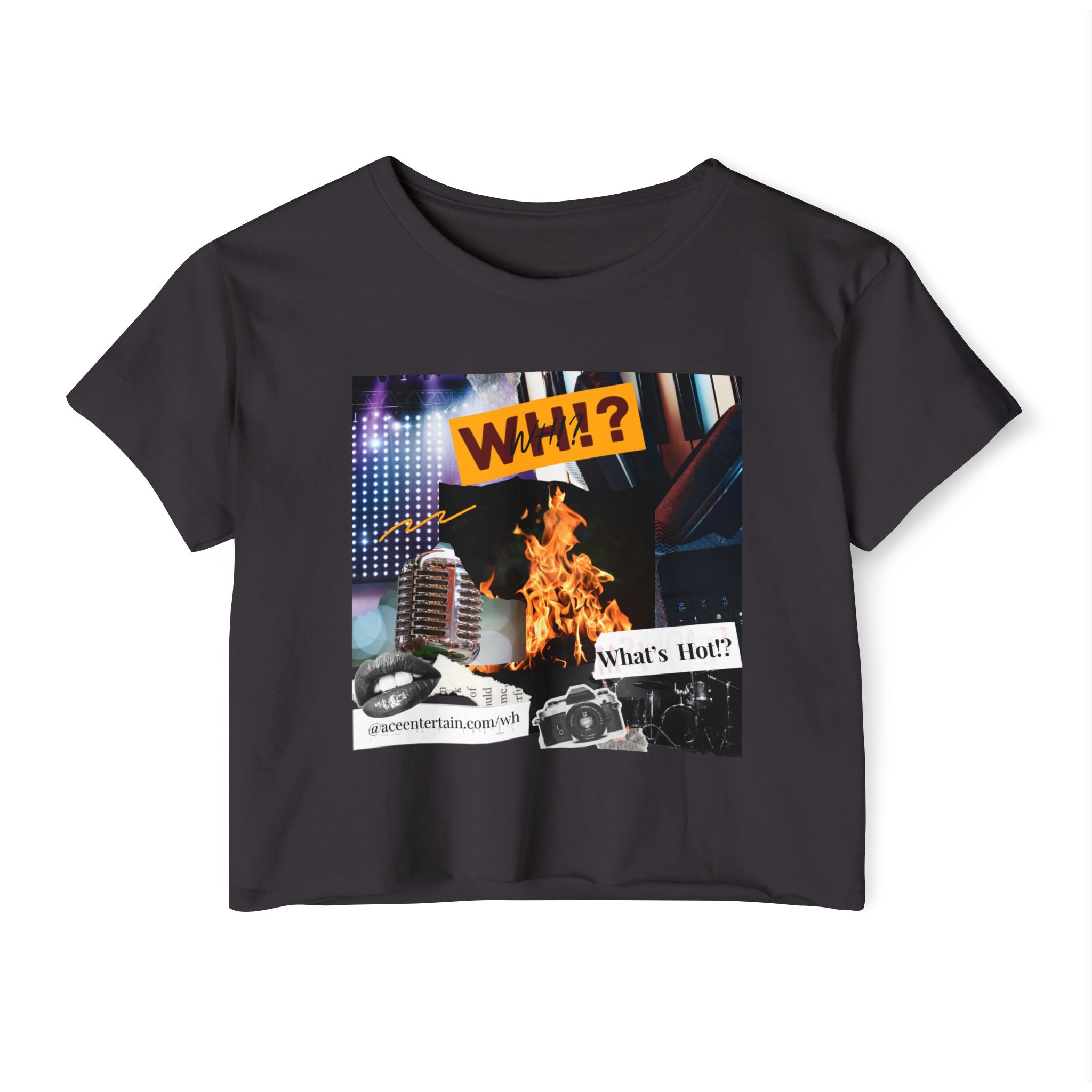 What's Hot? Mag Crop Top