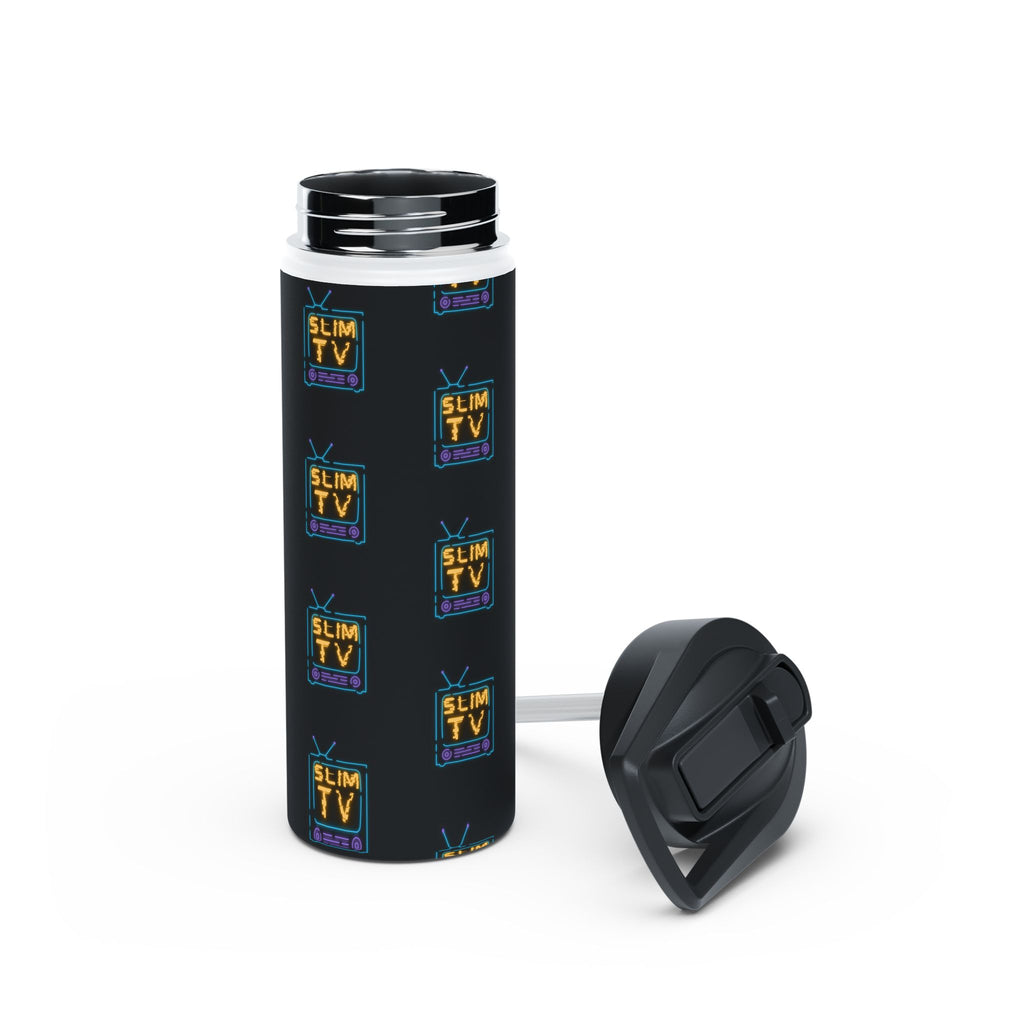 ACE, What's Hot!? & Slim TV Stainless Steel Water Bottle - Eco-Friendly, Trendy Design for Active Lifestyles
