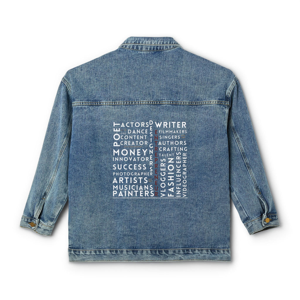 Denim Jacket w ACE words