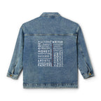 Denim Jacket w ACE words