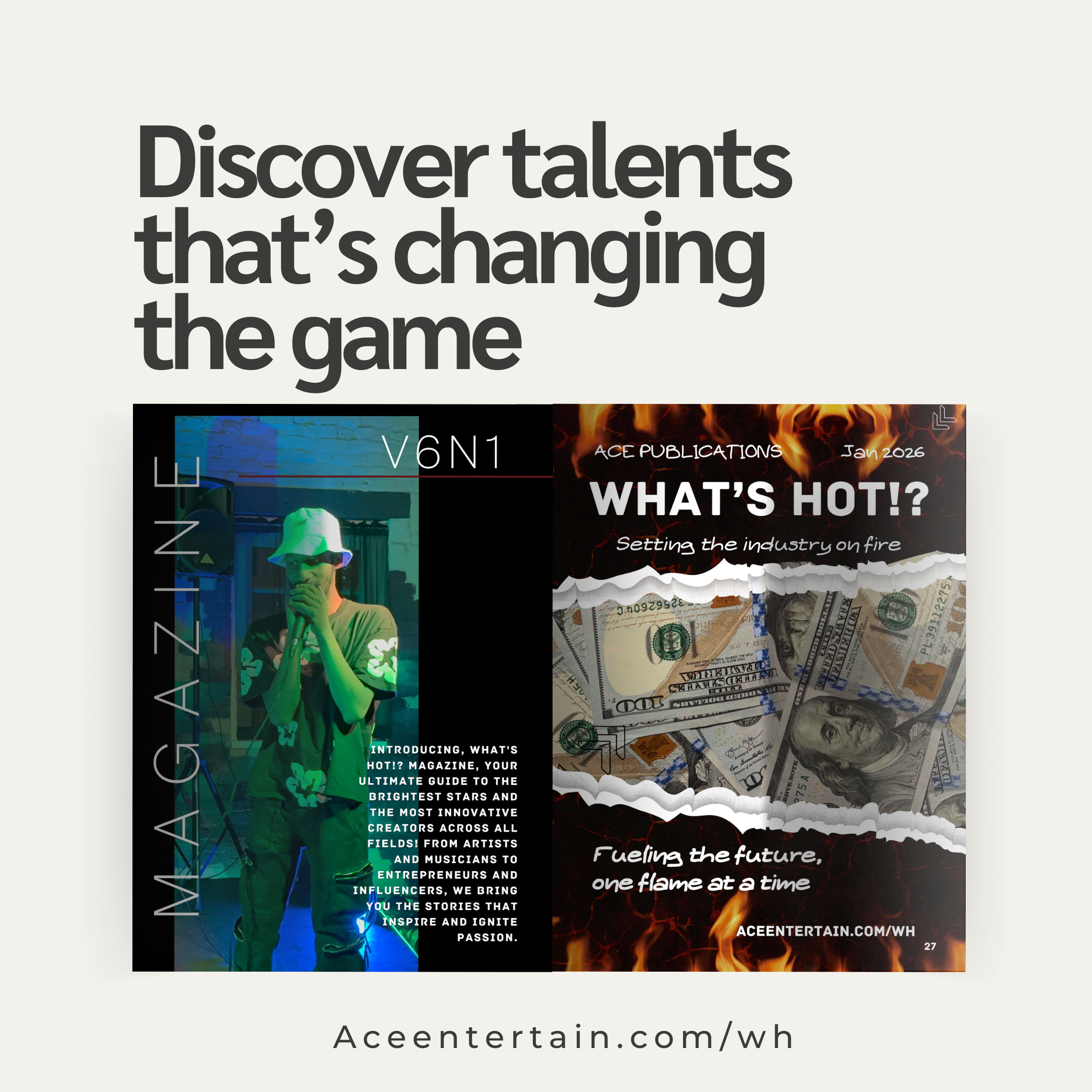 What’s Hot!? Magazine Feature